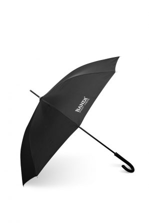 Čierny pánsky dáždnik BANDI Piatto