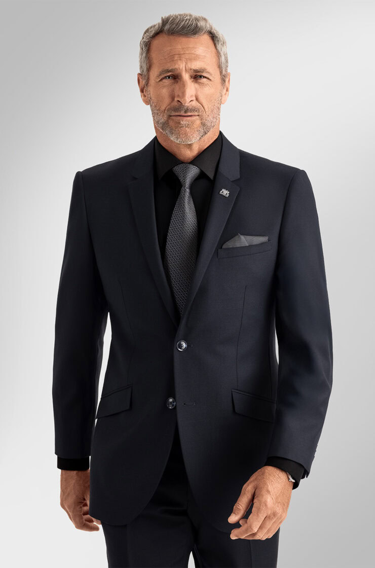 Elegantná tmavá variácia s oblekom BANDI Verdio - spoločenský outfit na večernú udalosť