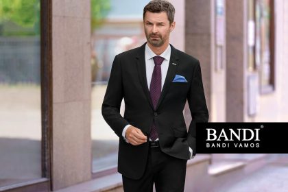 V pánskom obleku BANDI Arante urobíte dojem v spoločnosti aj v práci