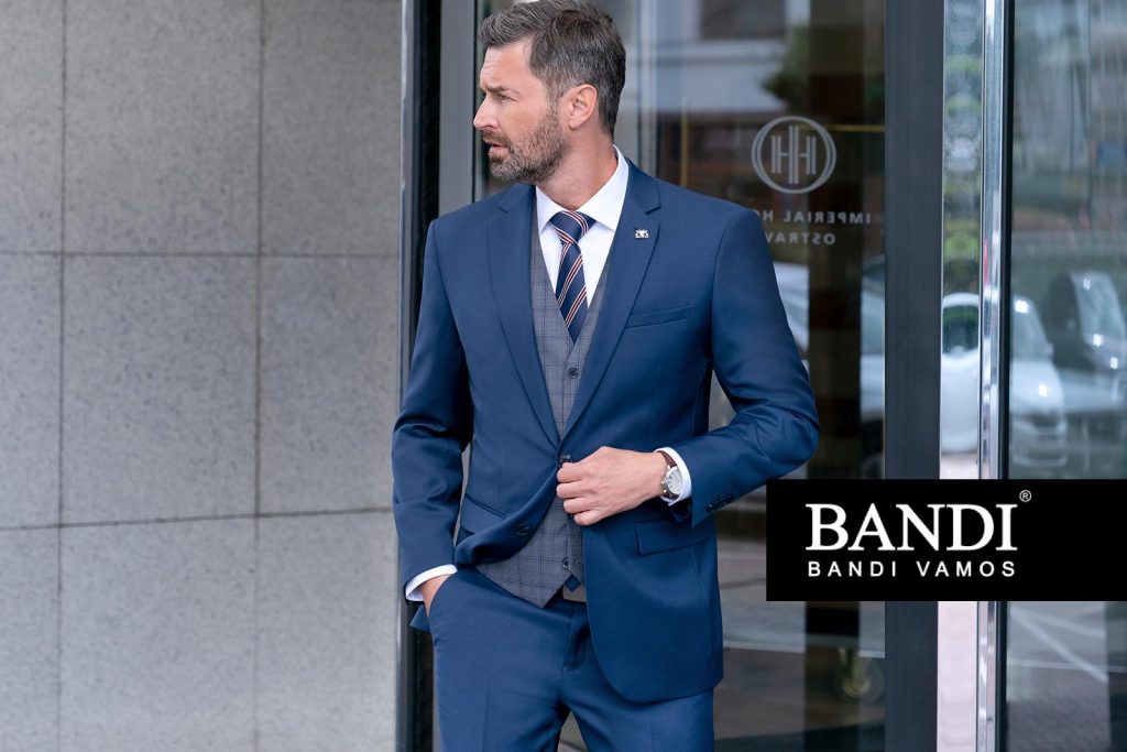 Pánske obleky BANDI – značkové spoločenské oblečenie pre úspešných mužov