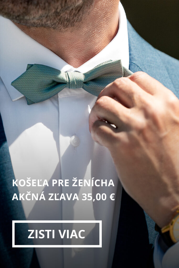 Pánska bavlnená košeľa BANDI, Grasio Bianco