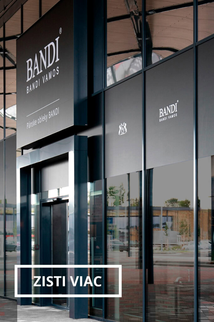 Predajňa Pánske obleky BANDI, kontakt