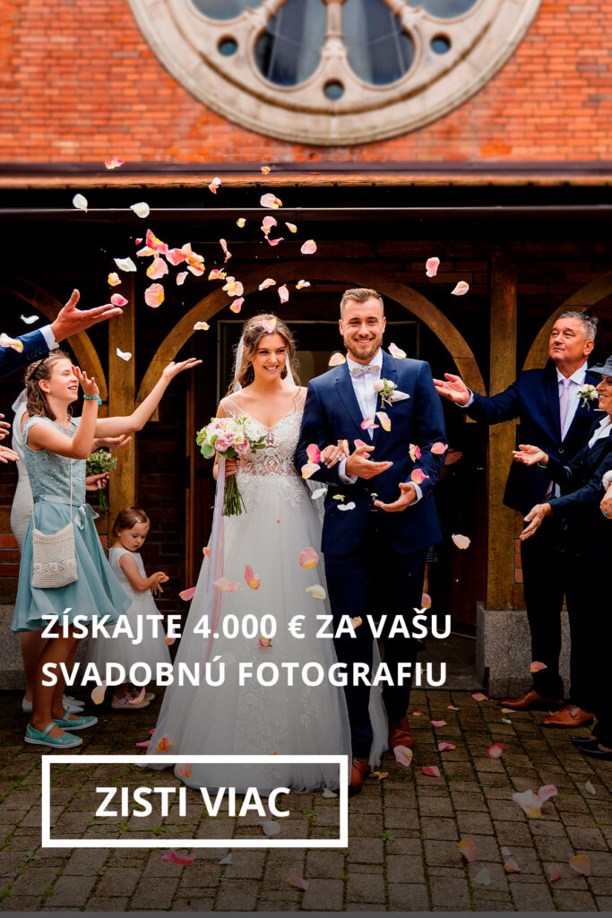 Odmena 4.000 EUR za vašu svadobnú fotografiu