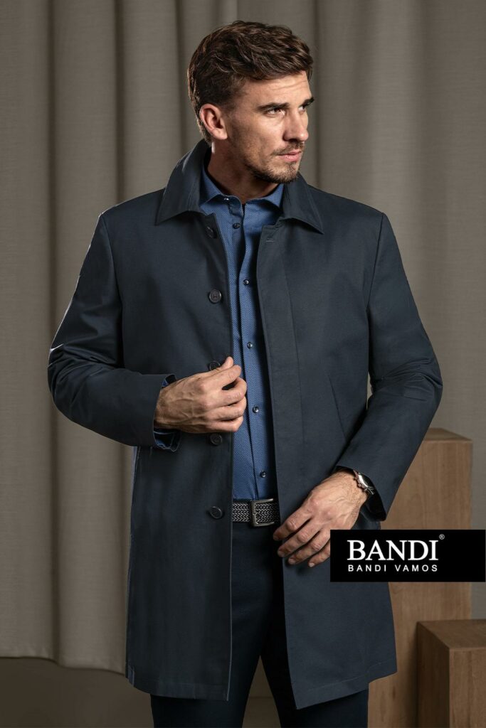 Pánsky plášť TAILORED FILLIANO Marin